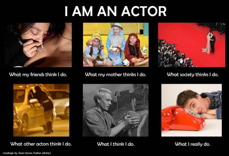 I am an actor